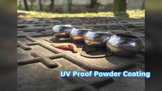 Trwała powłoka proszkowa odporna na promieniowanie UV Wykończenie zewnętrzne