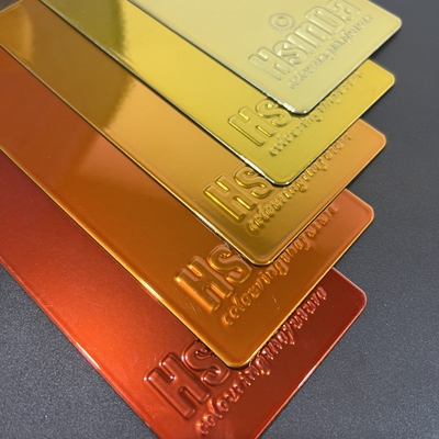 Metaliczny Kolor Podwójne Powłoki Iluzja Proszkowe Powlekanie Efekt Chromu Farba