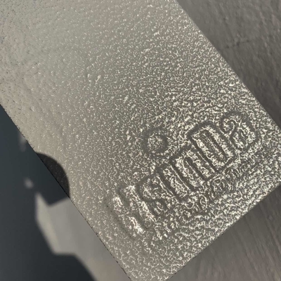 RAL9006 Powłoka poliestrowa powłoka aluminiowa metaliczna srebrna tekstura zmarszczki