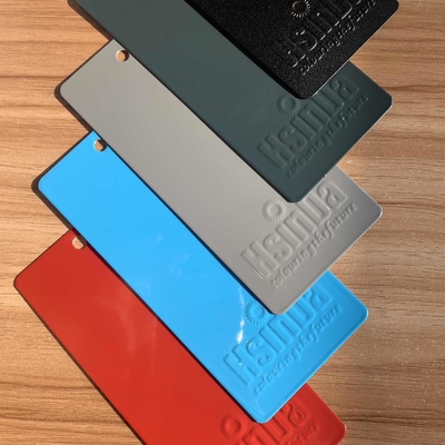 TGIC/TGIC Free Ral 9005 Black Epoxy Polyester Thermoset Powder Coating dla właściwości ochronnych