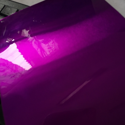 Cukierki fioletowe Efekt chromowy elektrostatyczny Powder Coating Spray Paint dla stali Głównie poliester