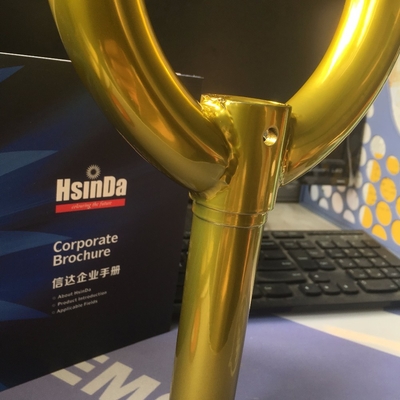 24-karatowe złoto Hydro Chrome Super Mirror Powłoka proszkowa do łączenia farb do metalu, aluminium, stali węglowej do mebli, aplikacja natryskowa