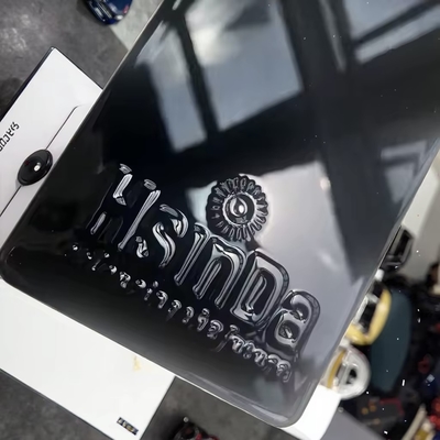 Epoksypoliester Termoset Powder Coating Gładka powierzchnia Efekt czarnego lustra