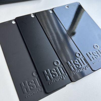 Niestandardowe powłoka elektrostatyczna RAL9005 z błyszczącą wykończeniem matowym i utwardzaniem o temperaturze 180-200 °C