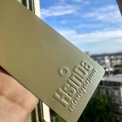 Powłoka poliestrowa epoksydowa o efekcie metalowym do drzwi