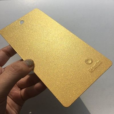 Farba powleczona w proszku epoksydowym poliesterze o efekcie metalowym